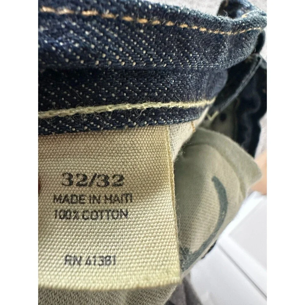 Polo Ralph Lauren Classic Fit Jeans Men 32x32 Dark Wash 100% Cotton NWT